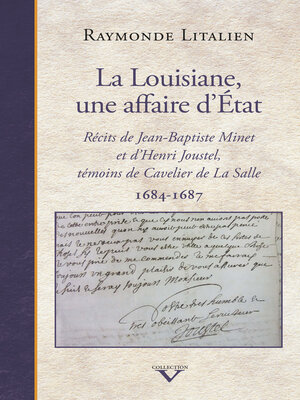cover image of La Louisiane, une affaire d'État